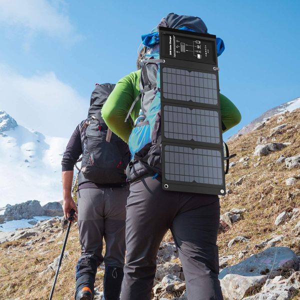 Qisa 30-Watt Solar Charger - The Best Choice for Hikers